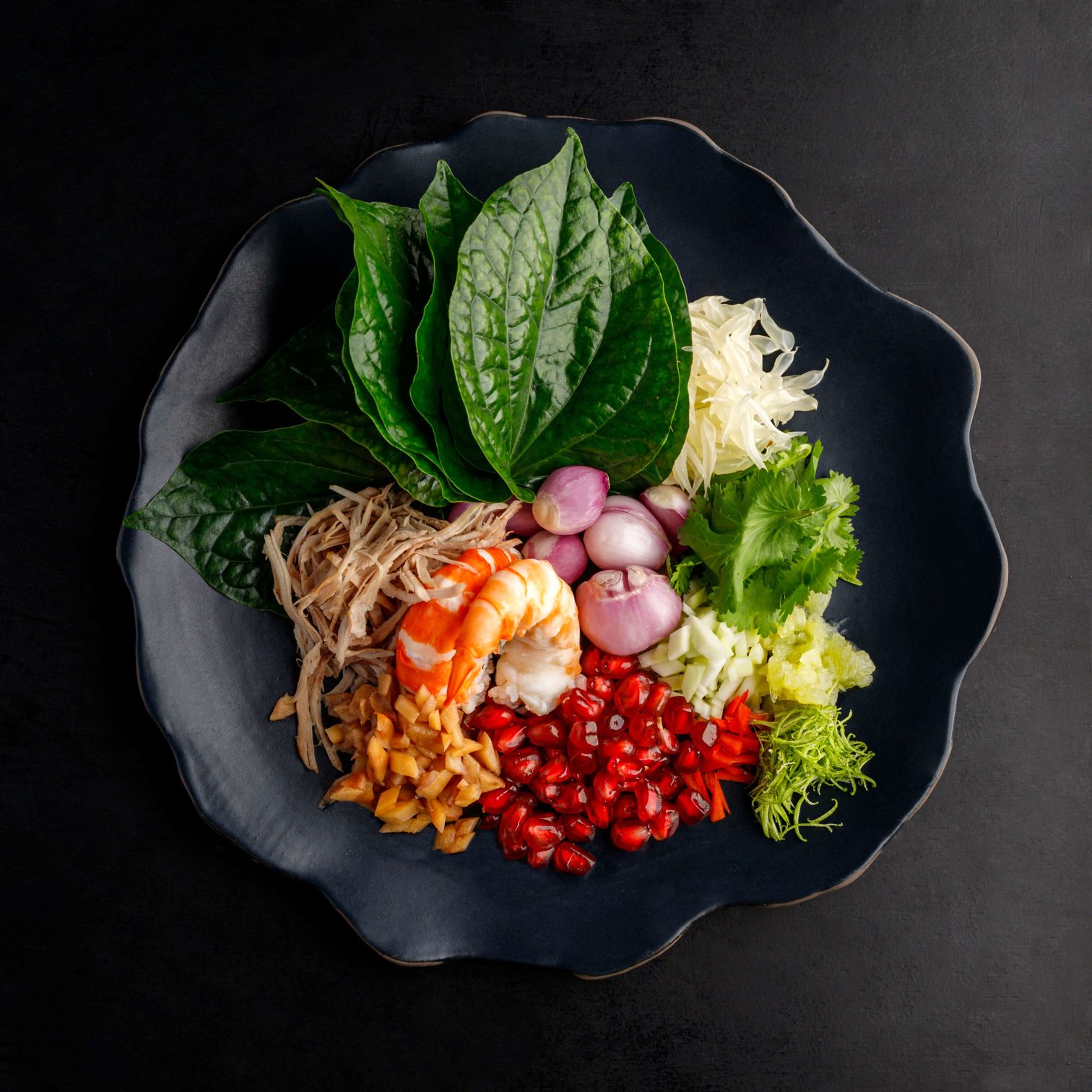 A Plate Of Vegetables