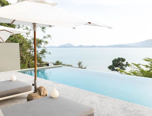 Infinity pool overlooking the Andaman Sea