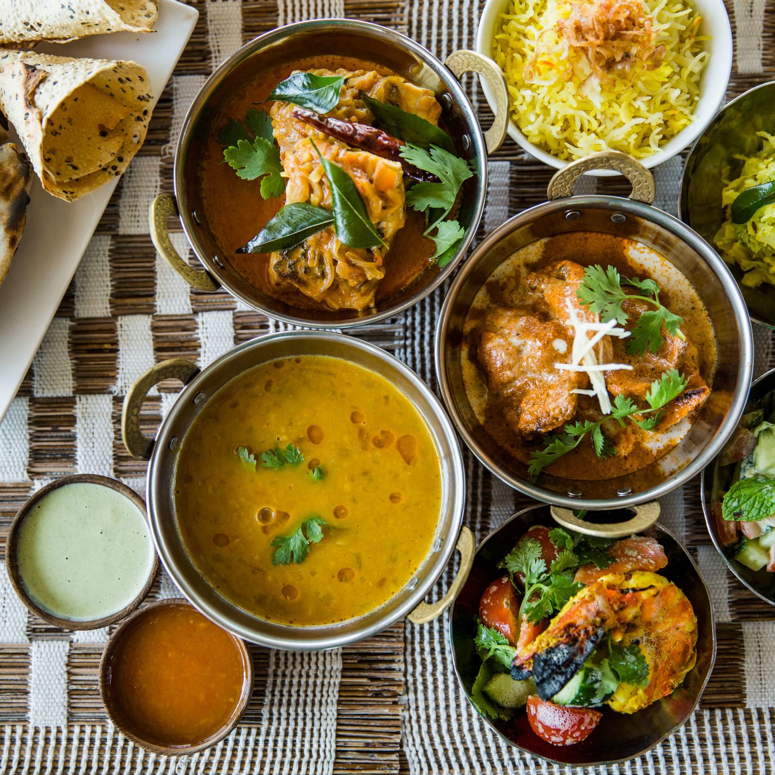 A Table Full Of Food