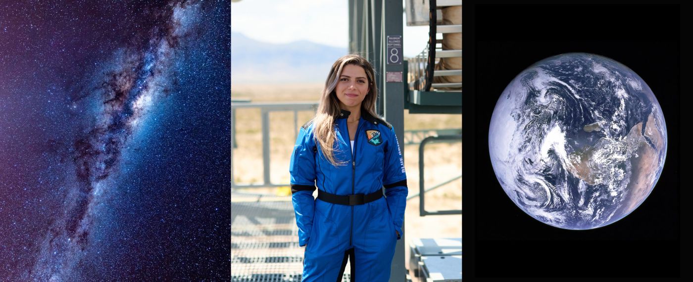 A Person In A Blue Suit