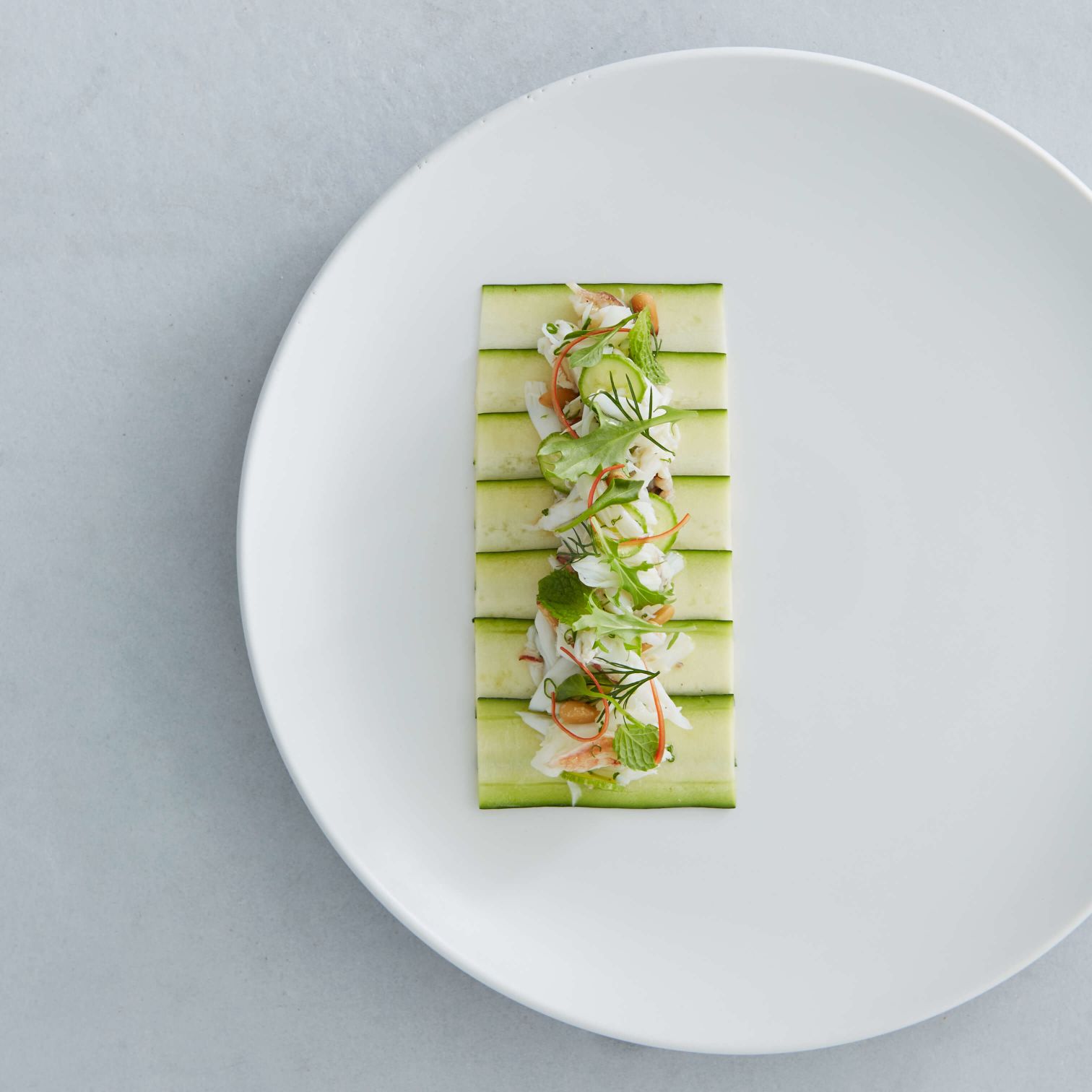 A Plate With Food On It