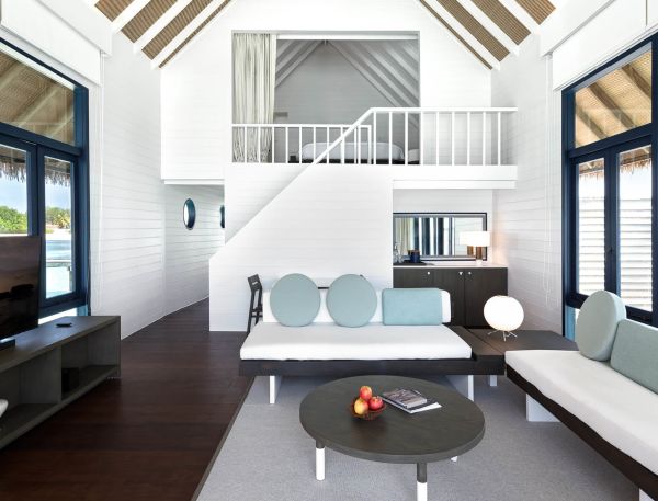 Loft Water Villa Living Room