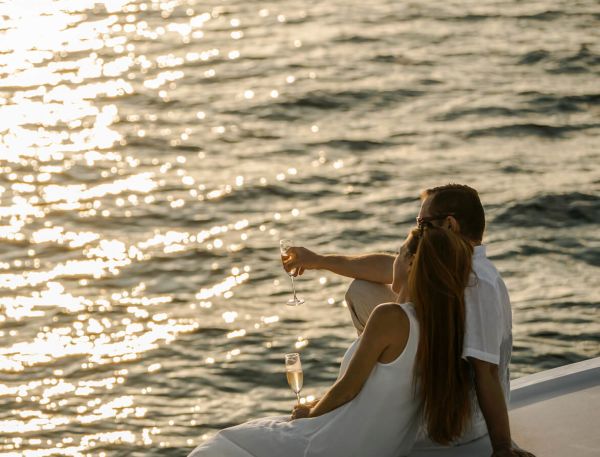 A Person Sitting On A Boat