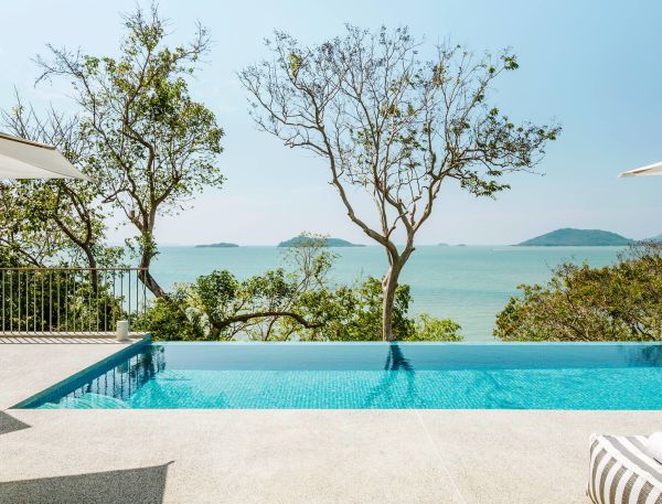 Pool overlooking the Andaman Sea