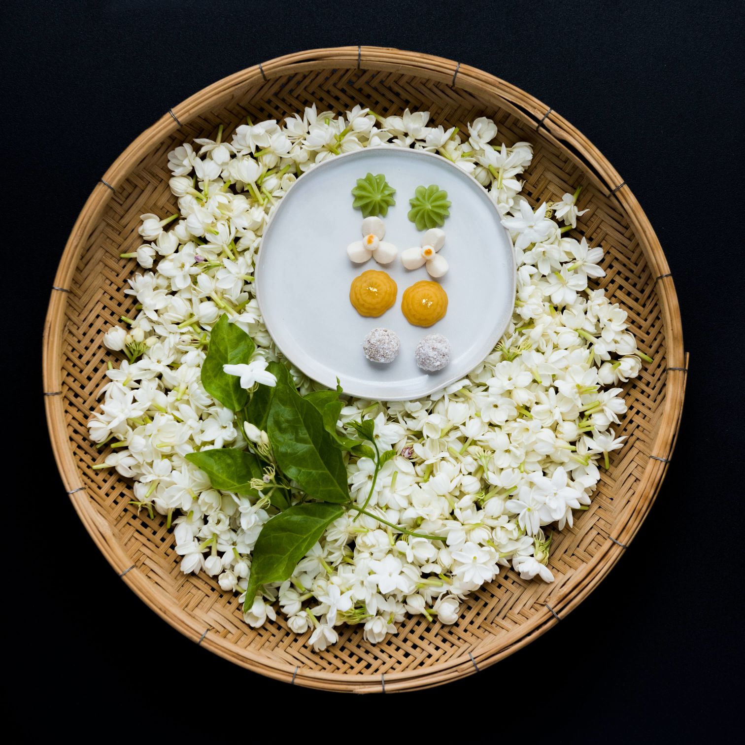 A Plate With Food On It