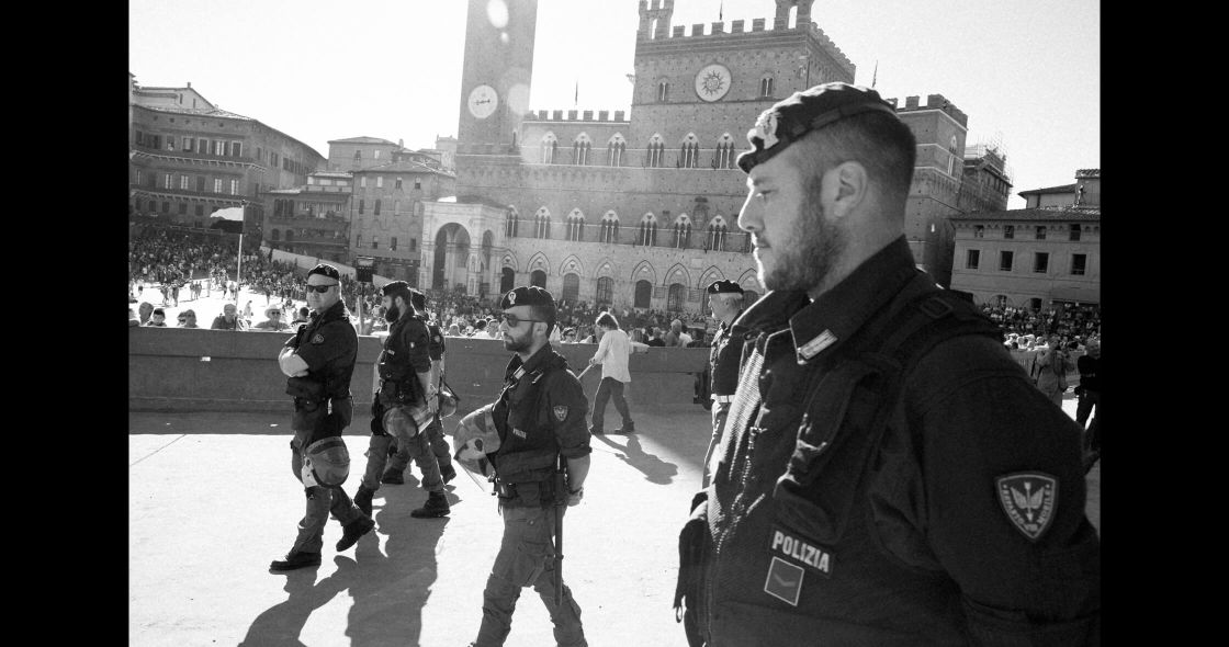 A Group Of People In Uniform