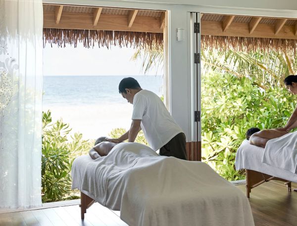 A Couple Of Men In A Room