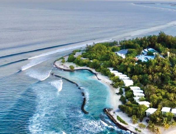 An Aerial View Of A Resort